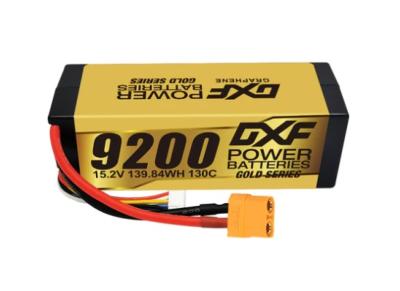 Lipo Batterie 4S 15.2V 9200mAh 130C câblé prise XT90