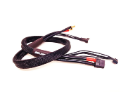 Cble de charge LIPO 4S PK 5mm + prise d'quilibrage pour sortie chargeur XT-60 (60cm) WS-LINE