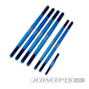 Kit biellettes titane bleu (7) NT48 2.0 J-CONCEPTS