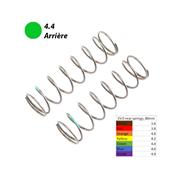 Ressorts 16mm arrières EVO 4.4 verts (2) 8B 4.0 LOSI