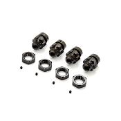 Cnc Hex Conversion Wheel Hub 4Pcs HOBAO RACING
