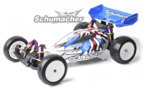 Pices dtaches et options 1/10e TT Schumacher Cougar