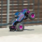 Monster 1/10 QUAKE 223S DSC 2WD RTR Brushless Monster Truck, Purple ARRMA