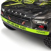 MOJAVE 1/7E 6S V2 4WD BLX DESERT TRUCK WITH SPEKTRUM FIRMA RTR, GREEN/BLACK ARRMA RACING