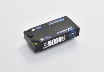 Lipo 2S Shorty 5000mah SM Line HV 130C LCG PK5mm CORSATEC
