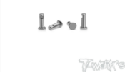 King pin de triangles avants titane pour Tekno E/NB48 2.1 (4) T-WORK'S