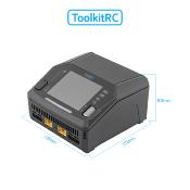 Chargeur M6DAC V2 Lipo 1-6S 16A 2 canaux AC/DC TOOLKITRC