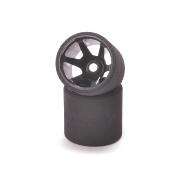 Pneus piste 1/12e Arrière T-FOAM jantes rigide 35Sh CONTACT-RC