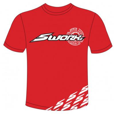 T-Shirt S Rouge SWORKZ