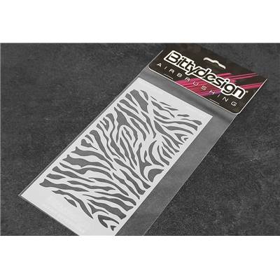 POCHOIR VINYLE ZEBRA BITTYDESIGN