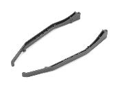 Bavettes latérales D + G - Longue - Graphite - XB2 2025 X-RAY