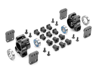 Kit de fusées arrière alu XB8/XT8 XRAY 