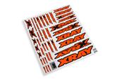 Stickers "orange fluo" (1) X-RAY