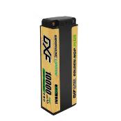 PACK 2x Lipo Batterie 2S 7.6V 10000mAh 150C Gold-NGP 5mm avec cordon DEAN DXF-POWER