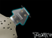 Sabot de protection de châssis inox avant pour Associated RC8 B4 (2) T-WORK'S