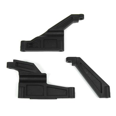 Chassis brace set (front/rear/center) TEKNO-RC