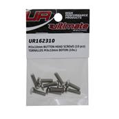 Vis M3 x 10mm têtes bombées (10) ULTIMATE RACING