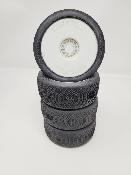 PNEUS SAHARA GOMME CLAY MONTÉS SUR JANTES BLANCHES (4) - 20% D'USURES HOTRACE