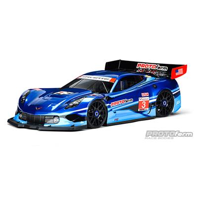 Carrosserie 1/8e Chevrolet Corvette C7.R non-peinte PROLINE-RACING