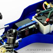 Support de servo de direction Noir pour Team Associated RC10/RC10T/RC10GT J-CONCEPTS