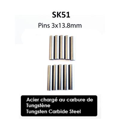 Goupilles 3x13.8mm SK51 (10) DONUTS-RACING