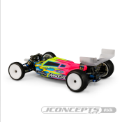 Carrosserie non-peinte S2 pour Associated B6.4/B6.4D avec aileron carpet/turf J-CONCEPTS