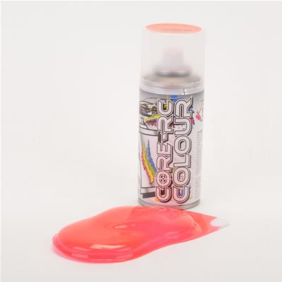 Peinture rouge flamme fluo CORE-RC