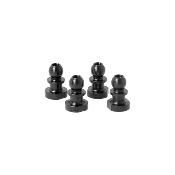 Fixations hautes d'amortisseurs aciers (4) HOBAO RACING