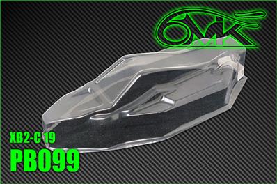 Carrosserie lexan pour Xray XB2-C'19 (non-peinte) 6-MIK