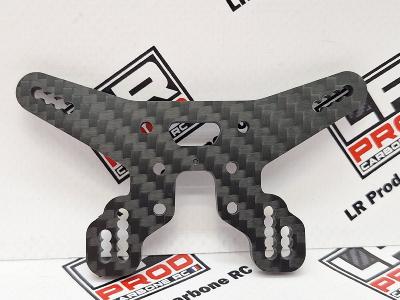 Tour d'amortisseur Arriere Carbone "GRIP OPTIMISE" pour Associated B84 LR-PROD