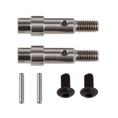 Hex Adapter Front Axles, titanium TEAM-ASSOCIATED