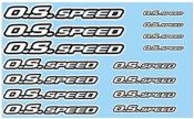 Stickers Speed Pro 2023 blanc O.S