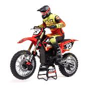 Moto RC 1/4 - Promoto-MX FXR - ROUGE - RTR SANS accu, ni chargeur LOSI