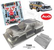 1/10 Audi Quattro S1 Rally 190mm (non peinte) TEAM C