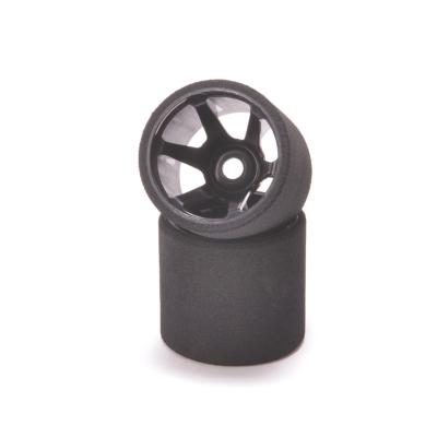 Pneus piste 1/12e Arrière T-FOAM jantes rigide 35Sh CONTACT-RC