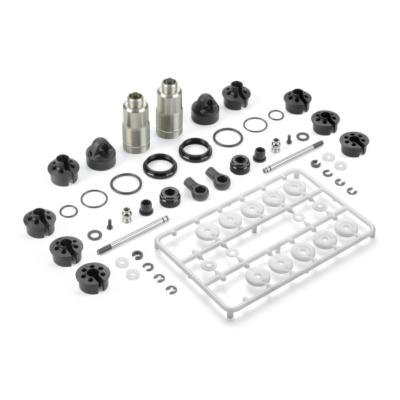 Set amortisseurs 35.5mm bouchons courts -13mm (2) - XRAY