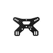 Support d'amortisseur avant carbone B84 TEAM-ASSOCIATED