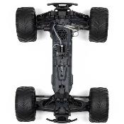 GORGON 4X2 MEGA 550 Brushed Monster Truck RTR avec batterie et chargeur, NOIR - ARRMA