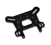 Support d'amortisseur avant aluminium noir anodisé SCT410 2.0 TEKNO-RC