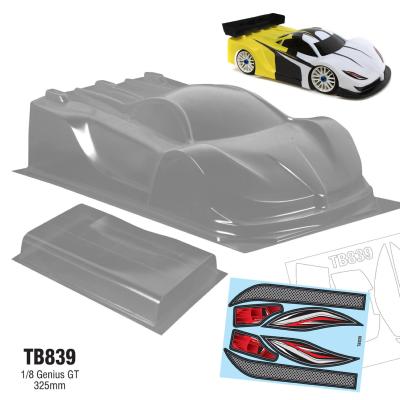 Carrosserie 1/8 GENIUS GT8 325mm (non-peinte) TEAM-C