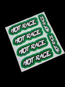 Autocollants HOTRACE - différents choix de couleurs WS-LINE