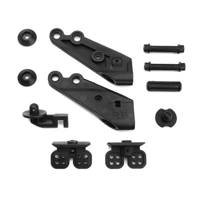 Kit support d'aileron & plots de carrosserie low-profile (EB48/NB48/EB48SL) TEKNO-RC