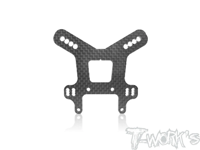 Support d'amortisseurs avant carbone 4mm pour Tekno NB48 2.0 T-WORK'S