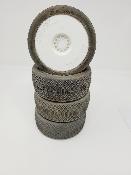 PNEUS SAHARA GOMME SUPERSOFT MONTÉS SUR JANTES BLANCHES (4) - 5% D'USURES HOTRACE