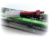 Accu Nimh 3600 mAh 7.2V DEANS + adaptateur ABSIMA