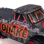 Monster 1/10 QUAKE 223S DSC 2WD RTR Brushless Monster Truck, Rouge ARRMA