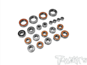 Kit complet de roulements étanches pour X-Ray XB2/22C (22 pièces) T-WORK'S