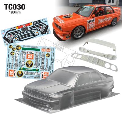 1/10 BMW E30 JAGERMEFTER 190mm (non peinte) TEAM C