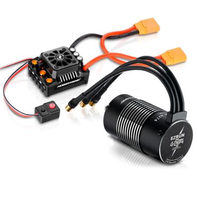 Combo vario Ezrun Max 8 (prises XT-90) + Moteur Ezrun SD4274 2200kv + Carte de Programmation HOBBYWING