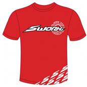 T-Shirt S Rouge SWORKZ